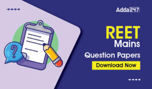 REET Mains Question Paper