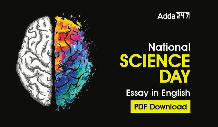 National Science Day Essay in English PDF Download-01