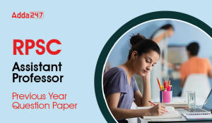 RPSC Assistant Professor Previous Year Question Paper-01