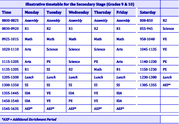 NCF 2022 School Timetable, Check Subject wise Schedule_7.1