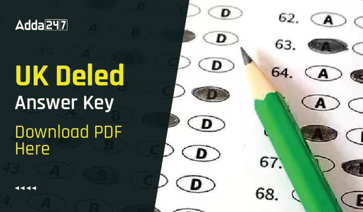 UK Deled Answer Key 2024