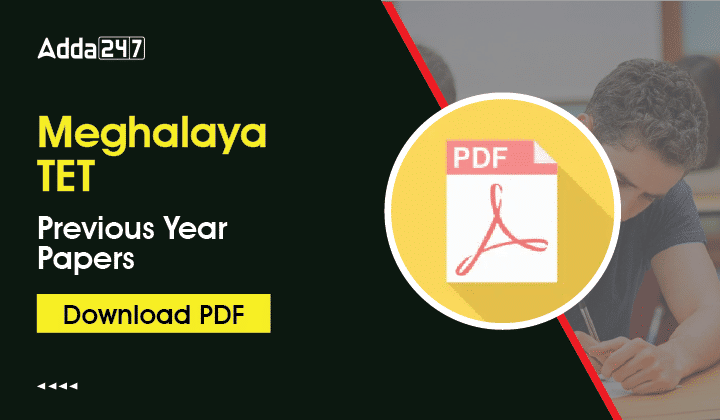 Meghalaya TET Previous Year Papers Download PDF-01