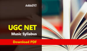 UGC NET Music Syllabus