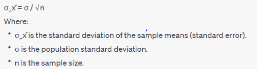 Sampling Distribution of the Mean