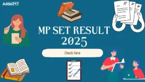 MP SET Result 2025