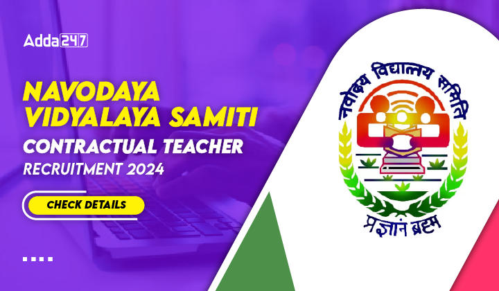 NVS Contractual Teacher Recruitment 2024 Check Details-01