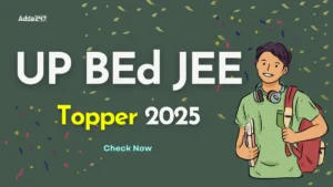 UP BEd Topper List 2025