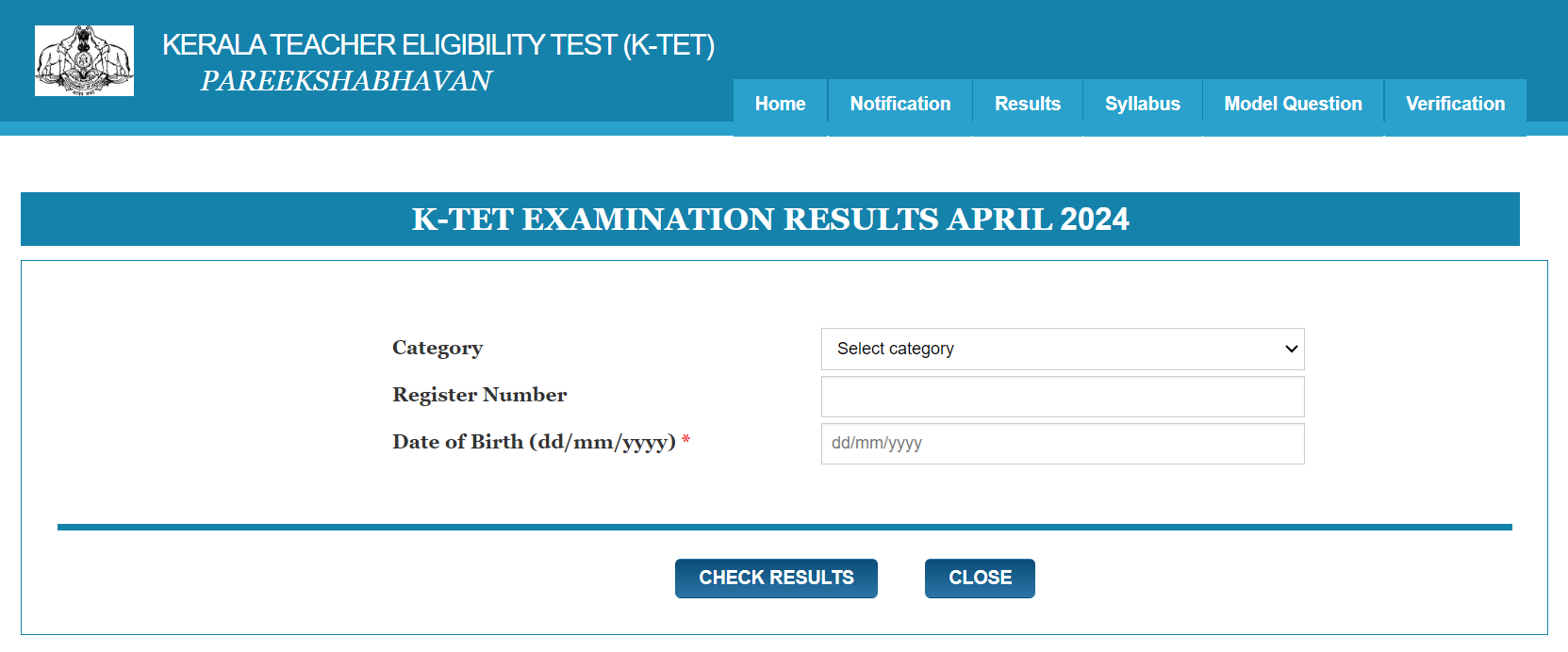 KTET Result out