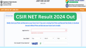 CSIR NET Result 2024 Out, July Result Download Link Active