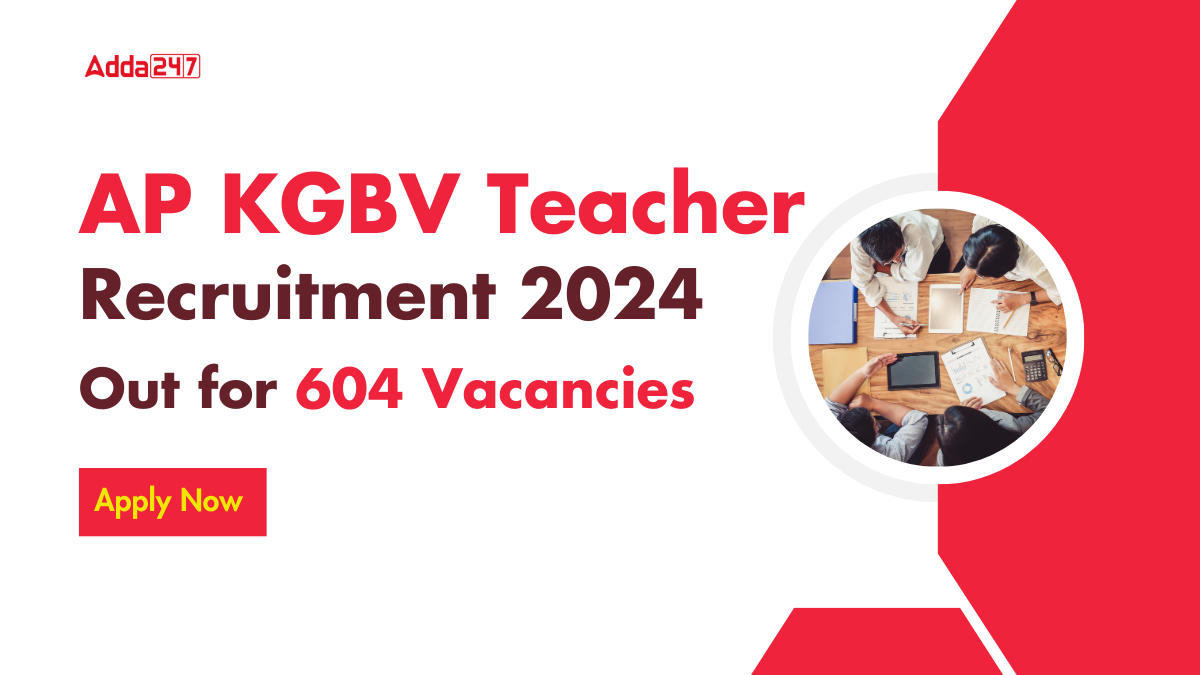 AP KGBV Teacher Recruitment 2024