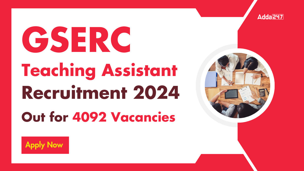 GSERC Teaching Assistant Recruitment 2024