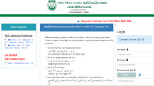 JMI PhD Admissions 2024 Starts, Notification, Apply Link, Eligibility