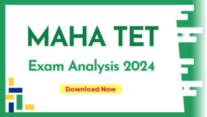 MAHA TET Exam Analysis