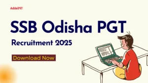 SSB Odisha PGT Recruitment 2025