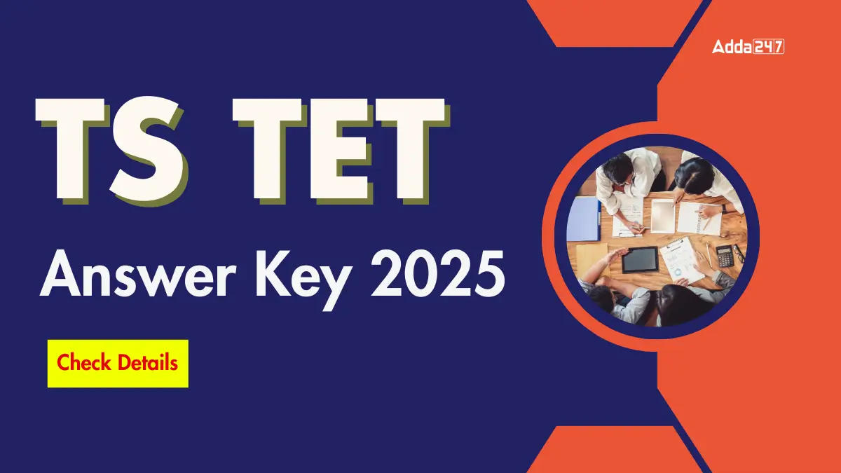 TS TET Answer Key 2025