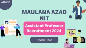 MANIT Assistant Professor Recruitment 2024