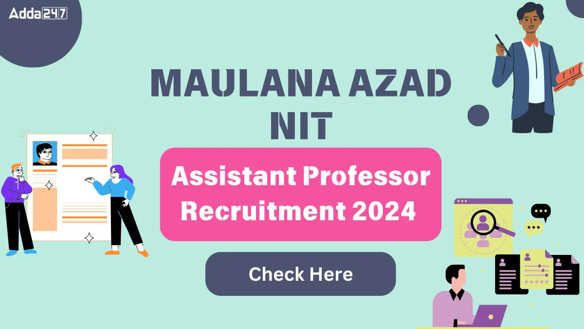 MANIT Assistant Professor Recruitment 2024