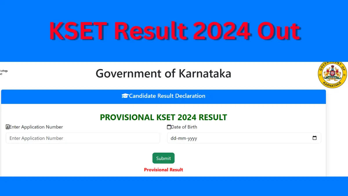 KSET Result 2024