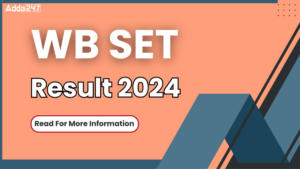 WB SET Result 2024