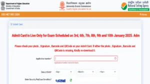 UGC NET Admit Card 2025 Out, Hall Ticket Download Link