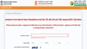 UGC NET City Intimation Slip 2024 Out, Check Your Exam City In India