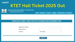 KTET Hall Ticket 2025 Out (1)