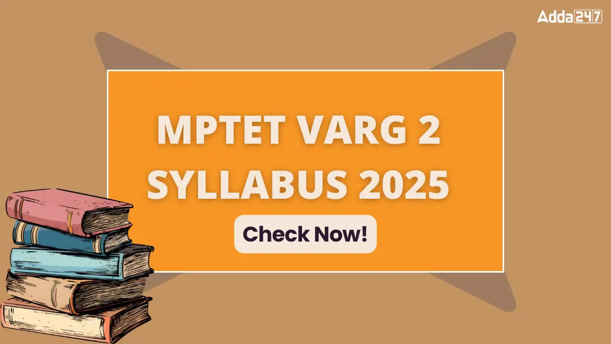 MPTET Varg 2 Syllabus 2025