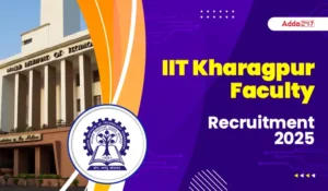 IIT Kharagpur Faculty Recruitment 2025-01