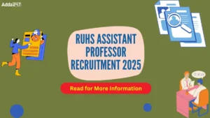 RUHS Assistant Professor Recruitment