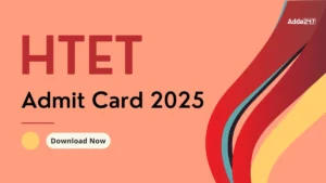 HTET Admit Card 2025