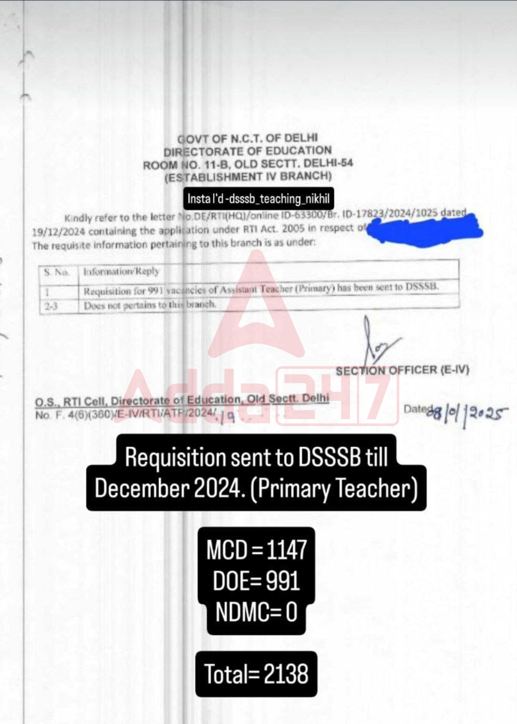 DSSSB Se Aayi Badi Khushkhabri! Aane Wali Hai 2100+ PRT Vacancies_1