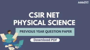 CSIR NET Physical Science Previous Year Question Paper, Download PDF (1)