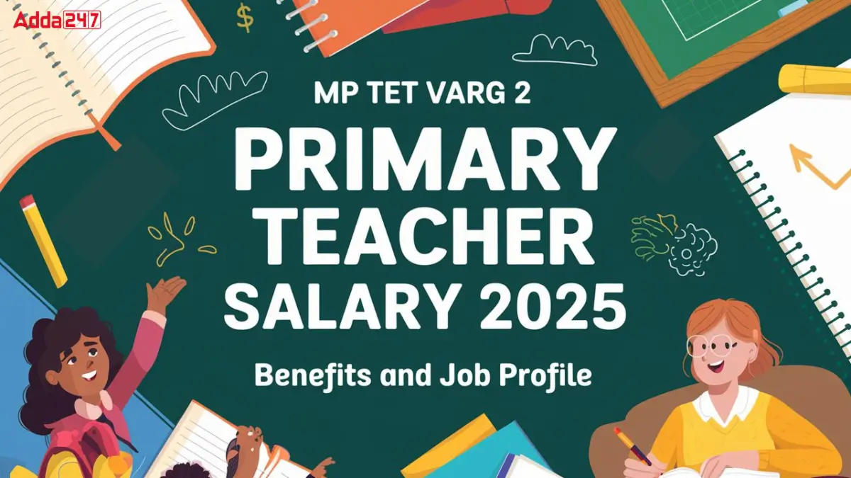 MP TET Varg 2 Primary Teacher Salary