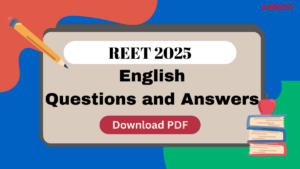 REET English Questions