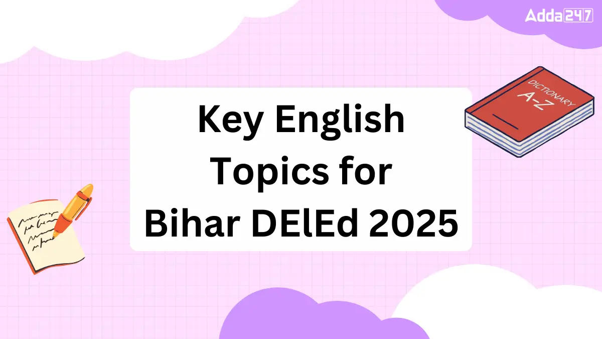 Important English Topics for Bihar DElEd (2)