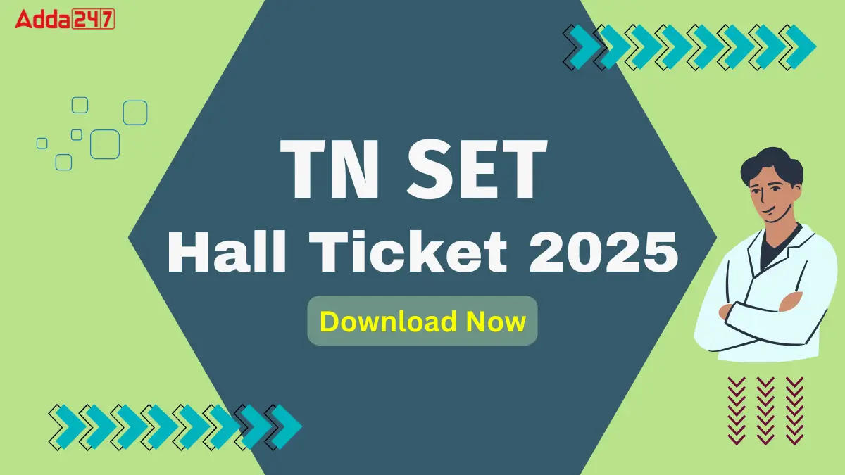 TNSET Hall Ticket 2025