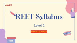 REET Syllabus Level 2