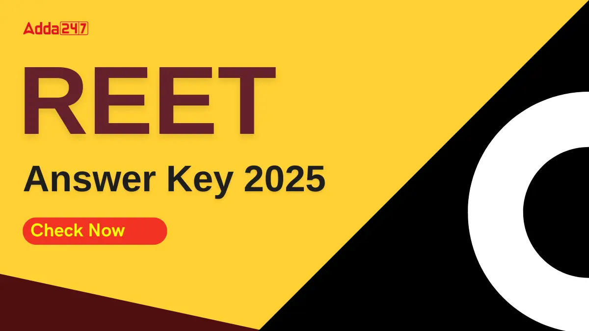 REET Answer Key 2025