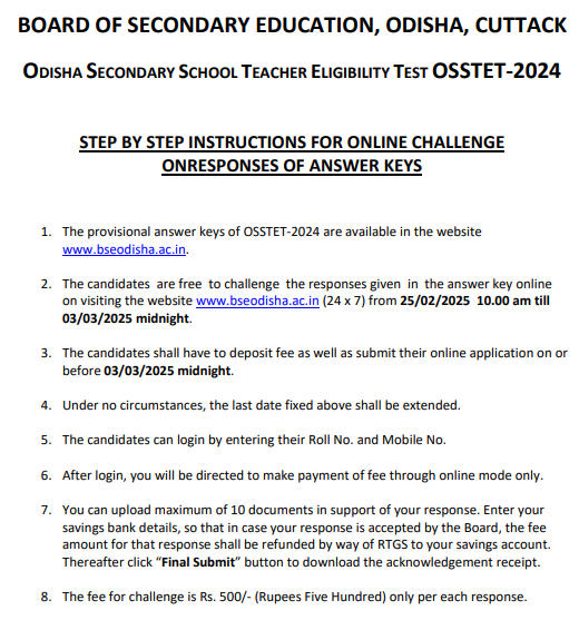 OSSTET-Answer-Key-Raise-Objection-Notice