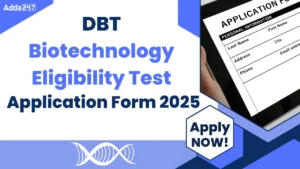 DBT BET 2025 Application Form