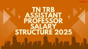 TN TRB Assistant Professor Salary Structure 2025, Job Profile and Allowances