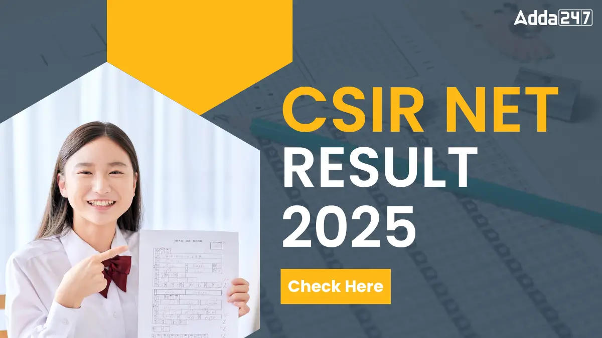 CSIR NET result