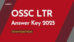 OSSC LTR Answer Key 2025