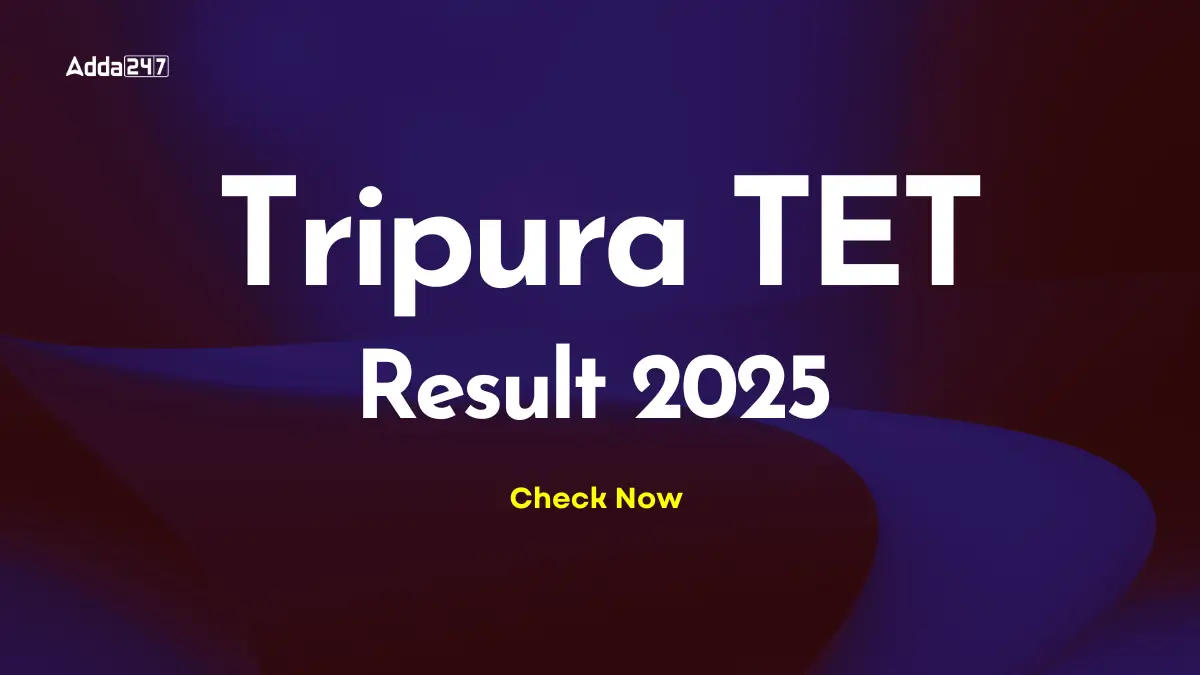 Tripura TET Result 2025
