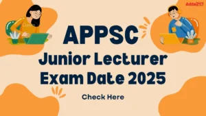 APPSC Lecturer Exam Date 2025
