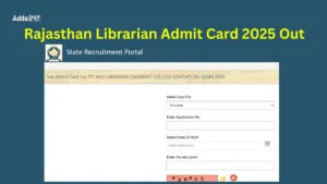 Rajasthan Librarian Admit Card 2025 Out Now