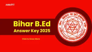 Bihar BEd Answer Key 2025