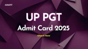 UP PGT Admit Card 2025