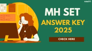 MH SET Answer Key 2025: Download Response Sheet Subject-wise