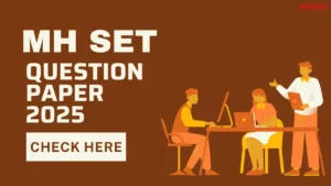 MH SET Question Paper 2025, PDF Download Subject wise
